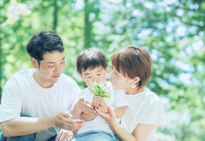 夏のボランティア体験